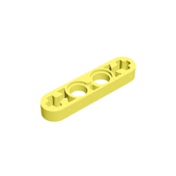 MOC PARTS GDS-690 Technical, Liftarm Thin 1 x 4 - Axle Holes compatible with lego 32449 pieces of children's toys