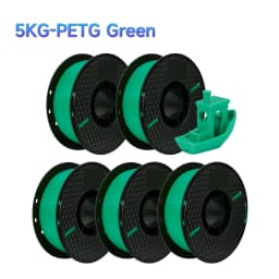 5KG PETG Plastics 3D Printer Filament 1.75mm Plastic Material Black White Color PETG 3D Filament Consumables for KP3S Pro S1