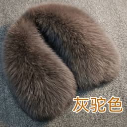 Winter Natural Fox Fur Scarf Square Collar For Men Short Scarves Neck Warm Thick Scarves Real Fox Fur Shawl Male Coat Decorate