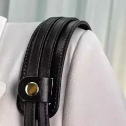 PU Leather Bag Strap Decompression Pads Portable Pressure Relief Wide Bag Handle Fixing Clip Snap Anti-slip Shopping