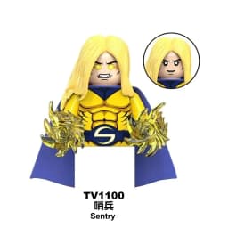Blind Box Mini Building Blocks TV6211 Figures Big Goblin Spiderman Iron Man Venom Captain Hawk Deadpool Armor Christmas Gift Toy