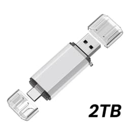 Lenovo 16TB 2 In 1 OTG USB Flash Drive 3.0 Type C 8TB 4TB Pendrive For iPhone Samsung Huawei Xiaomi Android Laptop Memory Stick
