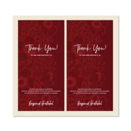 10-50pcs ' Especially For You' Rectangle Stickers Small Business Thank You Sticker Labels For Express Package Decor 5*10cm