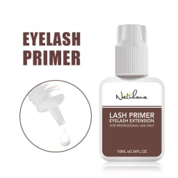 NATUHANA Super Bonder for Eyelash Extensions Quick Drying Lash Adhesive Sealer, Reduces Fumes Irritation, Long Lasting Retention