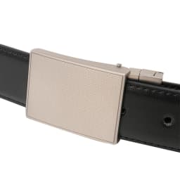 Men's Portfolio Patterned Plaque Leather Reversible Belt (Sizes 85cm-160cm)