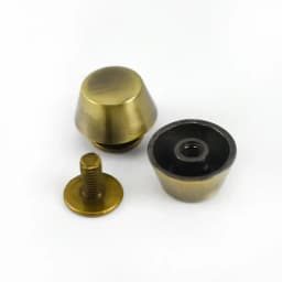 10-50Pcs 11mm Metal Handbag Purse Feet Studs Screw Rivets Bottom Protector for Leather Wallet Luggage Repair Decorative Hardware