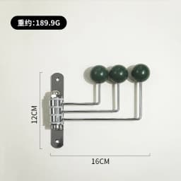 Multifunctional Hanger Hooks Retro Decorative Clothes Organizer Iron Wall Coat Racks Space Saving Living Room Furniture