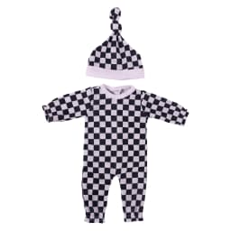 Doll Clothes 2Pcs/Set Clothes+Hat Daily Cute Outfit Pajamas For 43CM Baby Doll&18Inch American Doll Accessories,Girl DIY Toys