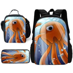 Garten of BanBan Child School Backpack with Lunch Bags ,Pencil Bags ,School Bags for Boys Girls Best Gift