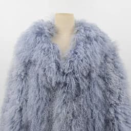 PINK JAVA QC23050 new arrival real mongolia sheep fur jackets women winter fur coat wholesale hot sale