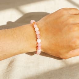 Natural Morganite Bracelet 6 8 10mm Gemstone Beaded Bracelet Healing Reiki Charm Bracelet Vitality New Jewelry Gift For Womens