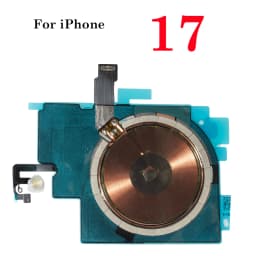 Wireless Charging Coil Flash Volume Tape For iPhone 16 17 15 14 Plus 12 13 Pro Max Charger Panel Sticker NFC Chip Flex Cable