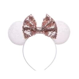 Anime Mouse Ears Headhand Cosplay Kawaii Cartoon Elastic Hair Accessories Party Sequin Bows Hairband Toys Children Adults Gift