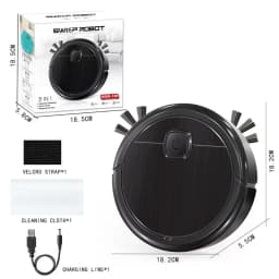 3-in-1 Automatic Sweeping Robot Vacuum Mop Household Lazy Intelligent Auto Boost Cleaner Thin Design Sweeping Machine 2026