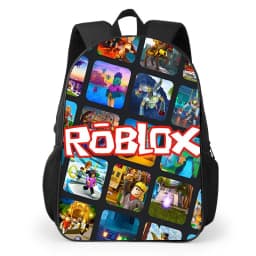 Robloxs Cartoon Peripheral Backpack for Students Bags Teens Daily Backpack Travel Rucksacks Daily Necessities