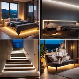 8MM COB Led Strip 5V With Motion Sensor Flexible LED Tape Battery Powered 320LEDs/M Induction Night Light For Stair Kitchen