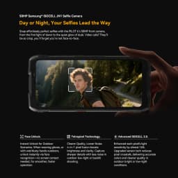Blackview OSCAL PILOT 6 Thermal Imaging Rugged Smartphone MTK G100 6.67' 2.4K Display 120Hz, 12GB 256GB, 10000mAh Phones Dual 4G