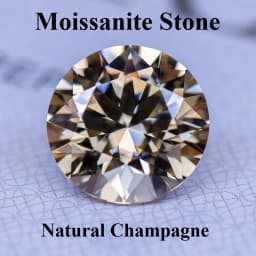 Moissanite Stone Round Cut Rainbow Purple Color DIY Charms Jewelry Making Ring Necklace Earrings Main Materials Certificate
