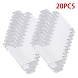 10/20/30/50pcs 1/64 Car Model Toy Transparent PVC Box Wheel Dustproof Storage Wedding Favor Party Decor Clear Gift Display Case