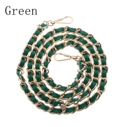 120cm Purse Chain Strap Crossbody Handbag Chains Replacement Leather Shoulder Bag Chain Straps DIY Women Girl Bag Part Accessory
