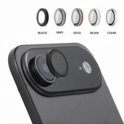 3D Metal Lens Protector Glass For iPhone Duo 18 Pro 18 Pro Max 17 Alloy Back Camera Ring Cover For iPhone 17 Pro 16 Pro Max Lens
