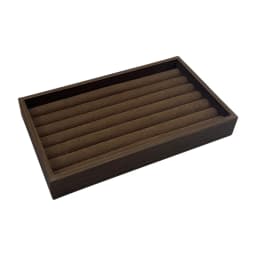 1 Pc, Walnut Wood Pattern Jewelry Box, Jewelry Tray, Suitable for Storing Necklaces, Rings, Earrings, and Ear Studs