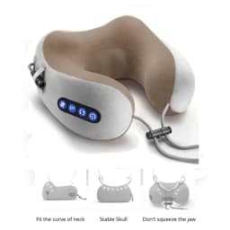 Multifunctional Portable Electric Neck Massager U-Shaped Pillow for Shoulder Cervical Relaxing Use at Home Car Or Outdoor