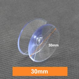 PVC Round Glass Table Top Soft Anti Slip Pads Non Adhesive Bumpers Pad Plastic Suction Pad For Table Glass Top