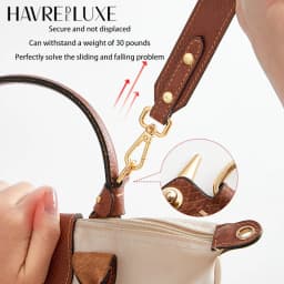 Leather Bag Shoulder Strap For Longchamp S Durable Gift Bag Modification Without Punching Strap Bag Accessories