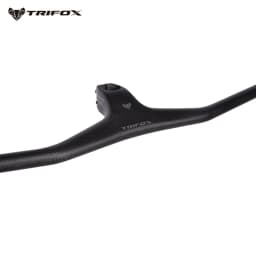 TRIFOX Carbon Fiber MTB Bicycle Integrated Handlebar With Stem -17 Degree 80*740/800mm Mountain Bike Parts