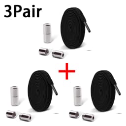 Elastic Laces Sneakers No Tie Shoe Laces Capsule Lock Shoelaces Without Ties Kids Adult 0.6cm Flat Shoelace for Shoes