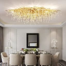 Luxury Crystal led Ceiling Lights Chandeliers Home Hanging Pendant Lamp Living Dining Room Bedroom Lustre Lampara techo