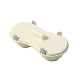 Microwave Egg Poacher Efficient Microwave Double Egg Poacher Cook Poached Eggs with Detachable Drain Basket Heat for Kitchen
