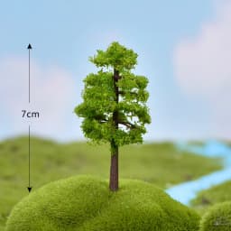 Mini Tree Fairy Garden Miniatures Micro Landscape Resin Crafts Bonsai Figurine Garden Terrarium Accessories Supply