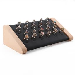 Solid Wood Ring Bracelet Display Rack Jewelry Store Specific Obliquity Display Props Necklace Holder Creative Decorations