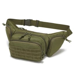 Outdoor multifunctional waist bag, large capacity, lightweight, running sports crossbody bag