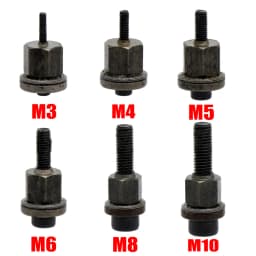 Rivet nut tool Hand Rivet Nut Gun Head Simple Installation Manual Riveter Rivnut Tool Accessory for M3 M4 M5 M6 M8 M10