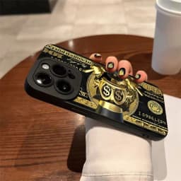 Popular USD Dollar Design Silicone Phone Case For iPhone 17 Pro Max 11 12 13 14 15 16 Plus X XR XS Max 16E Matte Soft Back Cover