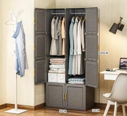Aesthetic Display Wordrobe Partitions Dressing Rooms Space Saving Storage Waredrobe Organizer Women Vestidores Home Furniture