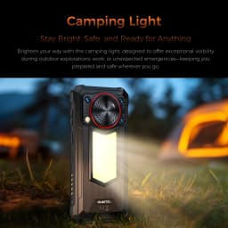 OUKITEL WP53 PRO Rugged Smartphone 50MP 24GB(8+16) 256GB 11000mAh Android 15 Camping Light loudspeaker 6.52" NFC Cell Phone