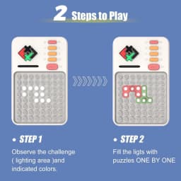 New Super Blocks Pattern 1000+ Levelled Matching Puzzle Games Challenges Brain Teaser Toys for Kids & Teens, Gifts for Boys Gir