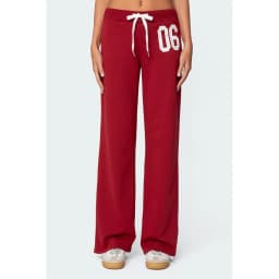 Women Autumn Y2K Solid Baggy Harajuku Drawstring Cargo Pants Number Print Wide Leg Pants Parachute Sweatpants Joggers Trousers
