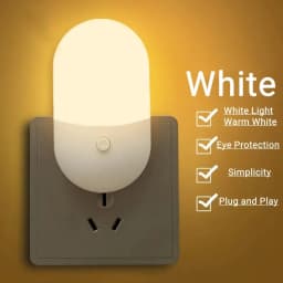 Bedside Lamp Night light EU US Plug LED Night Light AC 85V-265V Bedroom Lamp Gift For Children Cute Night Lamp For Corridor WC