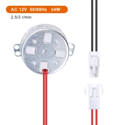 110V/220V/AC12V Egg Turning Motor 50HZ Incubator Automatic Egg Turning Motor Synchronous Motor 2.5/3r/min 50KTYZ-21 Farm Chicken