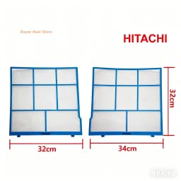 Customized Air Conditioner Filter Sets for Hitachi Various Models (1p/1.5p/2P) Old Machine Custom Home Appliance Parts