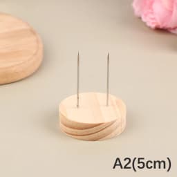 1pcs Display Stand Holder Crochet Stands Rack Support Storage Base Wooden Figure Animal Action Suppprt Base