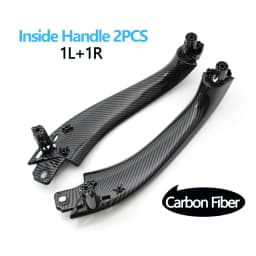 2PCS Car Front Rear Inner Door Left Right Handle Inside Pull Handle Panel Cover Trim For BMW X3 X4 G01 G02 F97 F98 2018-2022