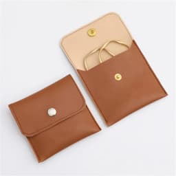 New Mini Jewelery Packaging Bags with Internal Card Necklace Ring Earrings Gift Storage Snap Button Envelope Organizer Pouch