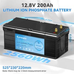LiFePO4 Lithium Iron Phosphate Battery with BMS, 12V, 24V, 36V, 48V, 100Ah, 120Ah, 200Ah, for Golf Cart, EV, RV, Solar Energy