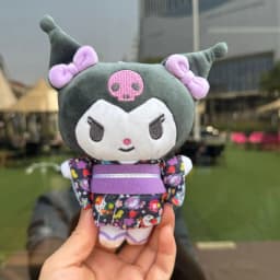 *New Cartoon Keychain Plush Stuffed Soft Doll Keychain Cartoon Plushies Bag Pendant Accessories Girls Gift Toys